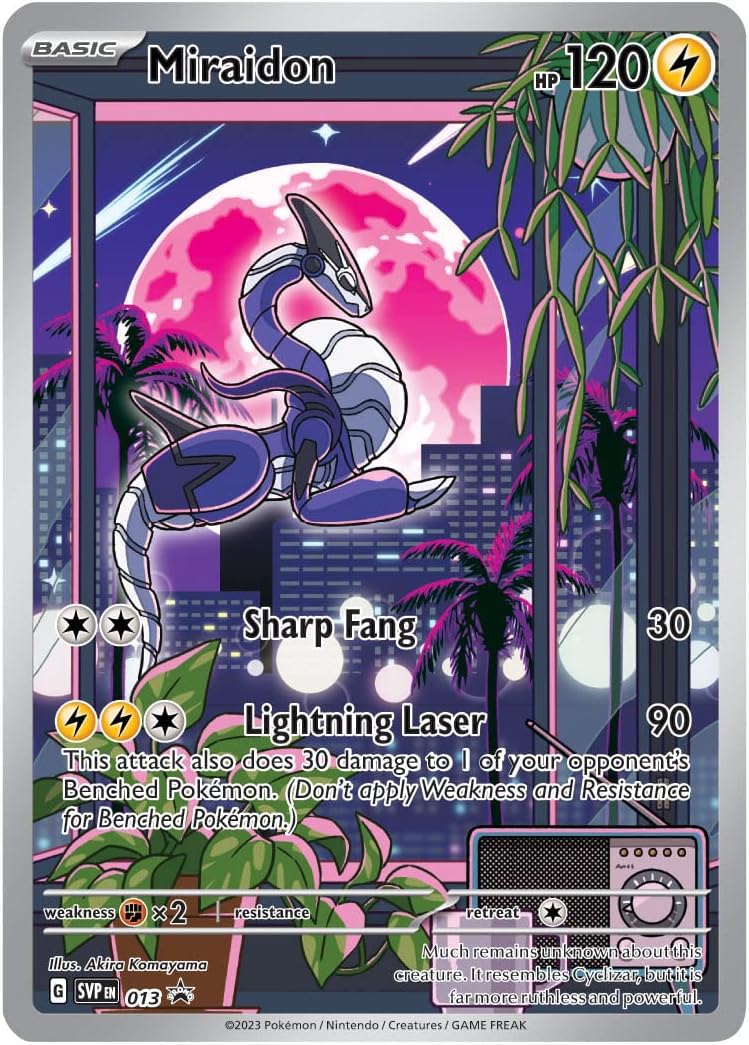 Pokémon TCG: Scarlet & Violet Elite Trainer Box  Miraidon Purple