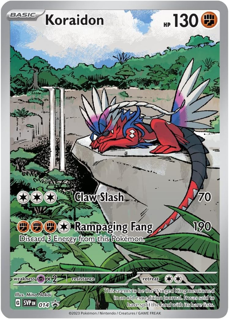 Pokémon TCG: Scarlet & Violet Elite Trainer Box Koraidon Red