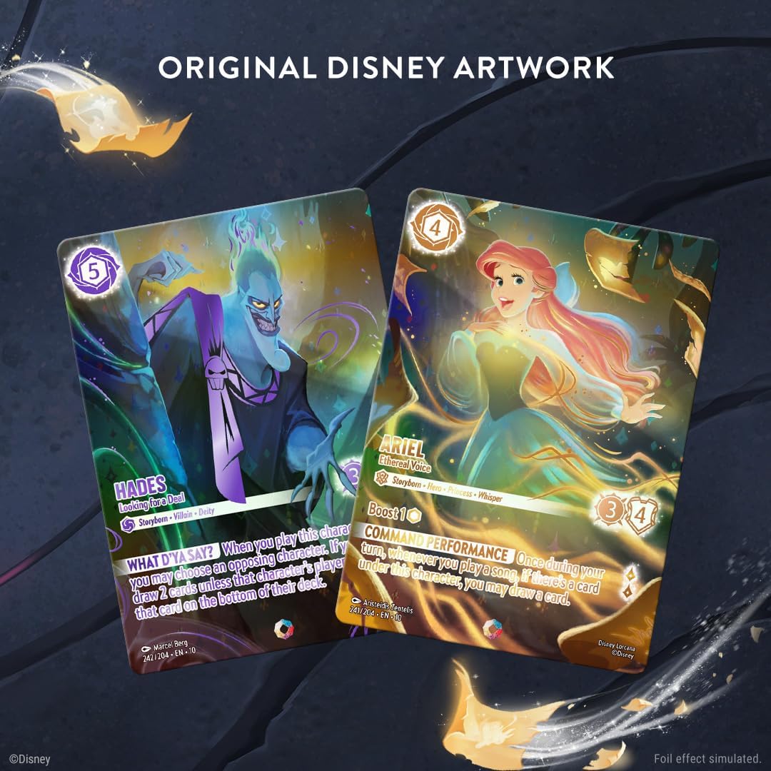 Disney Lorcana TCG: Whisper In The Well- Booster Display