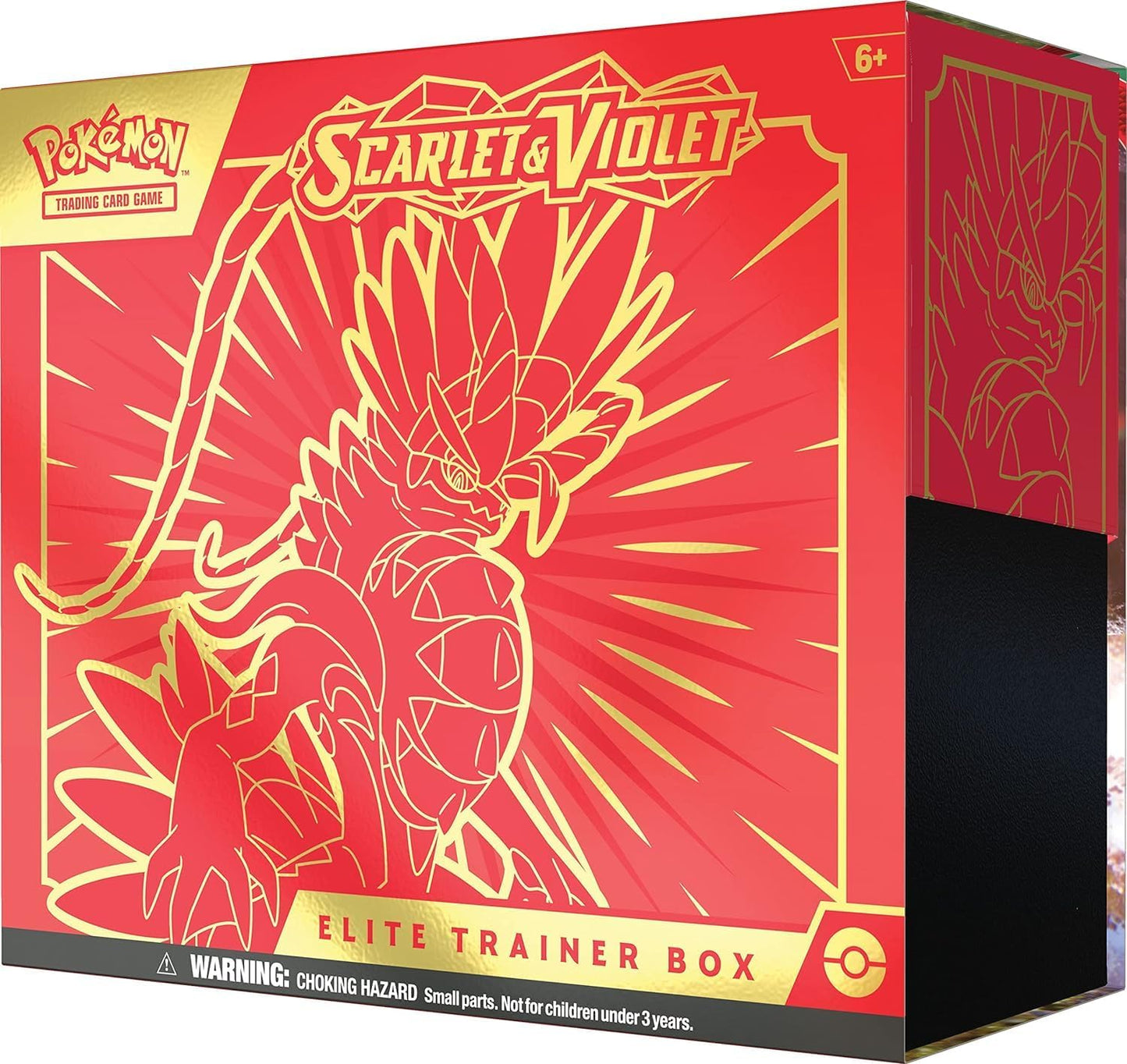 Pokémon TCG: Scarlet & Violet Elite Trainer Box Koraidon Red