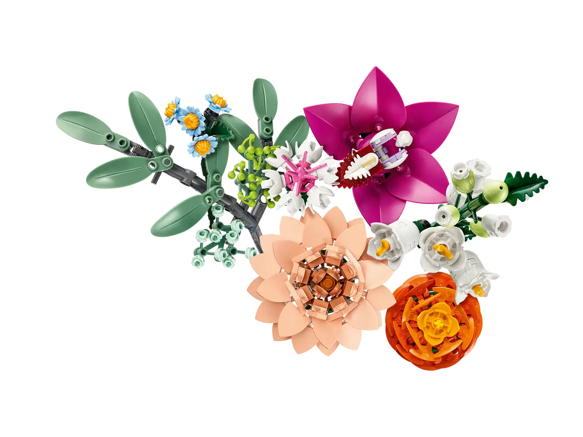 LEGO 10342 Botanicals Pretty Pink Flower Bouquet image 2