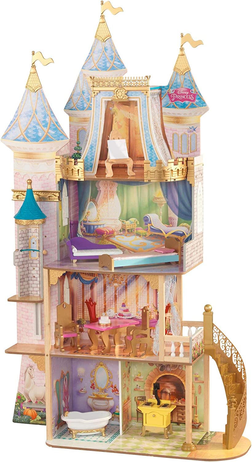 KidKraft Disney Princess Royal Celebration Wooden Dollhouse image 0