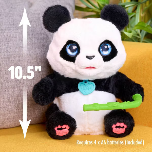 FurReal Friends Coco the Tumbling Panda Stuffed Animal image 4