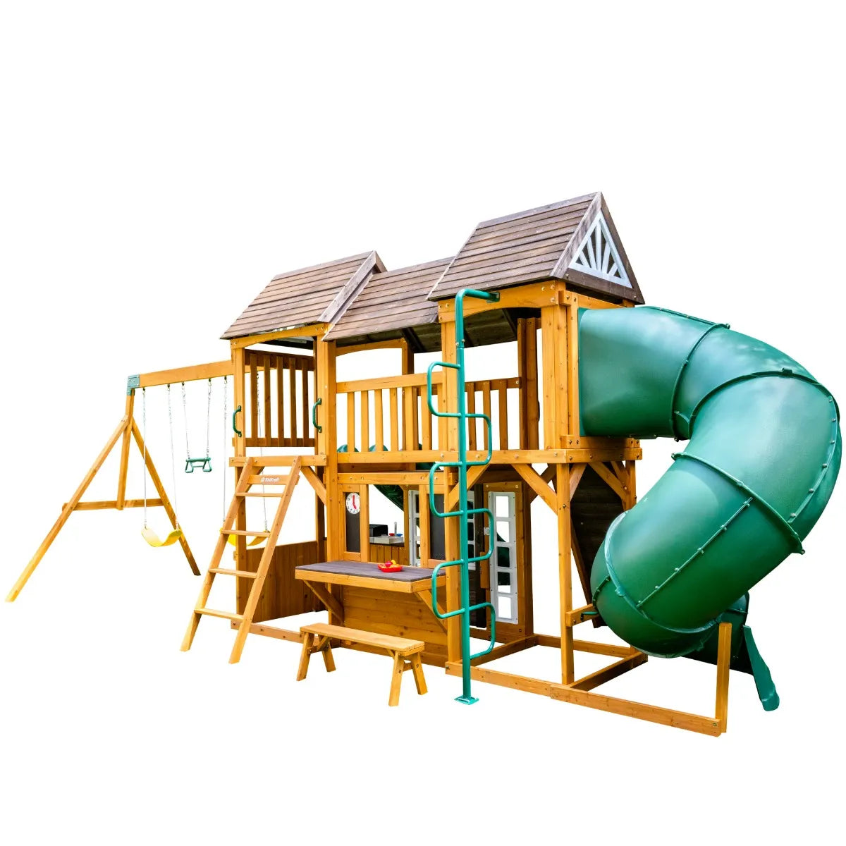 Kidkraft Adventure Bend Swing Set image 1