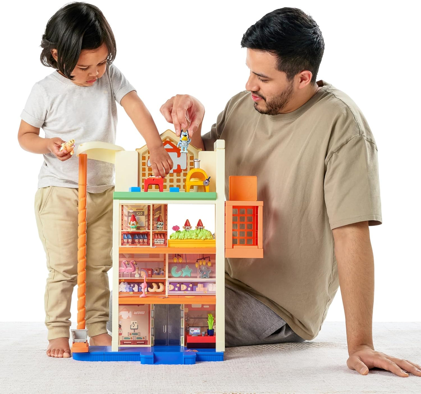 Bluey Hammerbarn Shopping Center Mega Set image 1