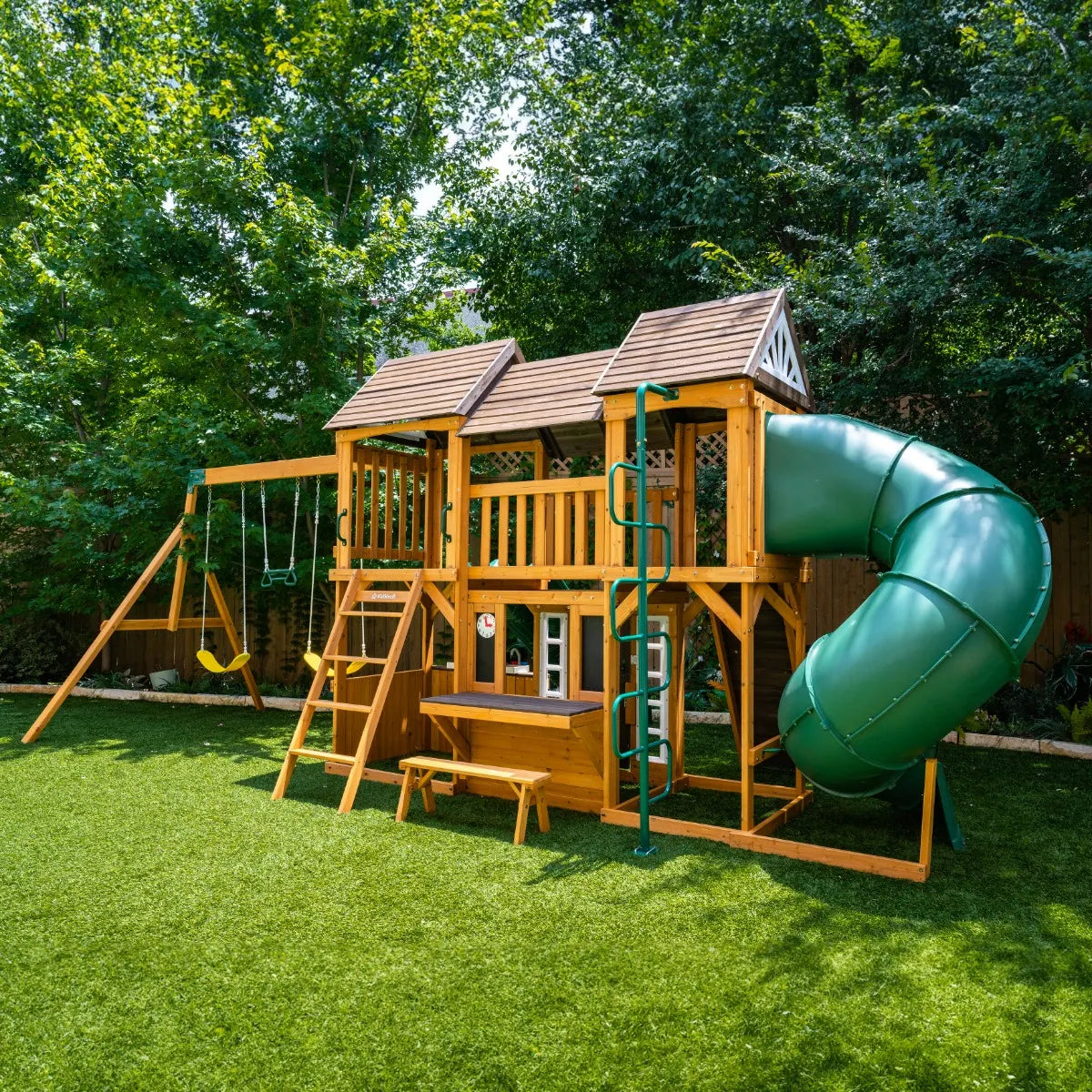 Kidkraft Adventure Bend Swing Set image 3