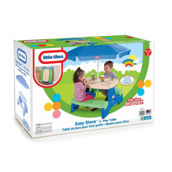 Little Tikes Easy Store Jr. Play Table with Umbrella image 5
