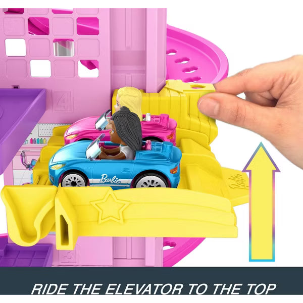 Hot Wheels RacerVerse Barbie Spiral Race Playset image 2