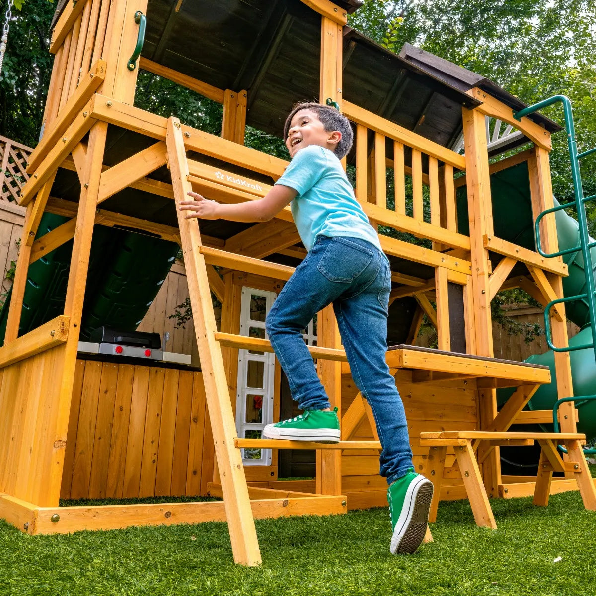 Kidkraft Adventure Bend Swing Set image 4