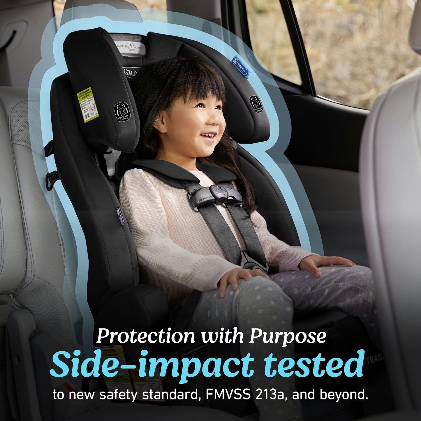 Graco Tranzitions 3-in-1 Harness Booster baby car seat image 4