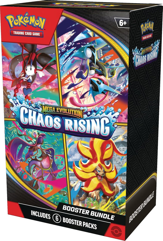 Pokémon TCG: Mega Evolution Chaos Rising Booster Bundle