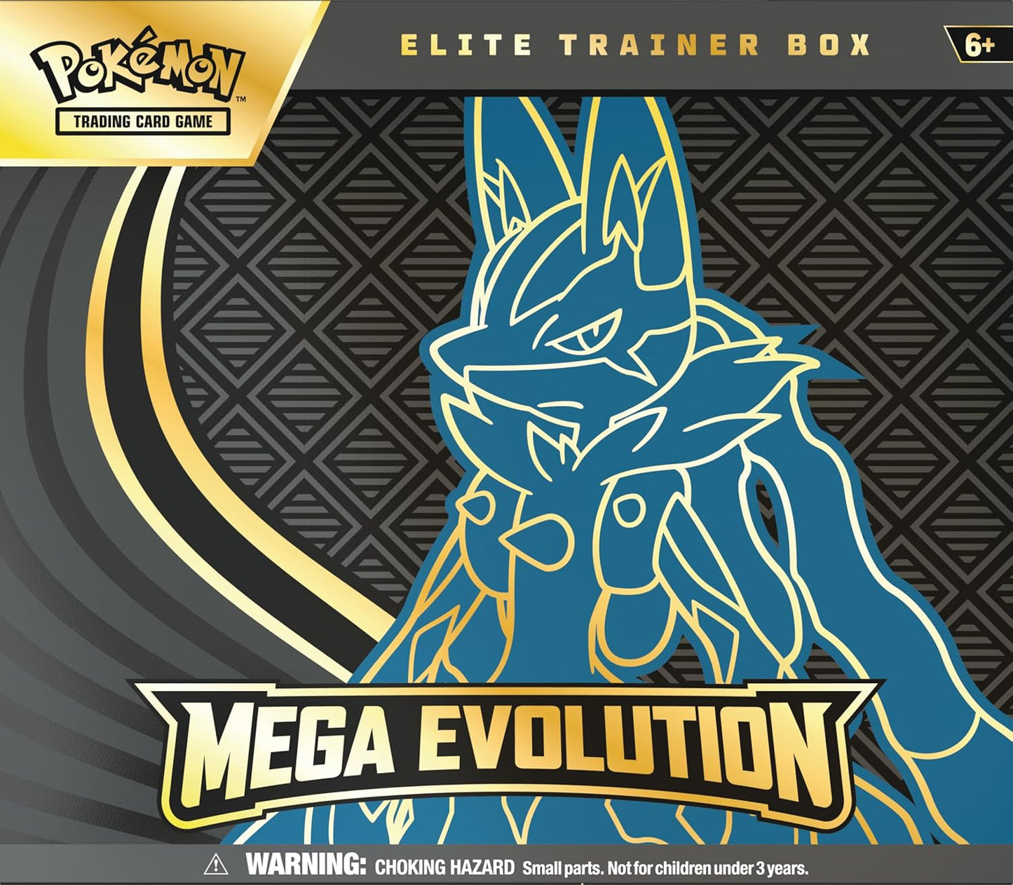 Pokémon TCG: Mega Evolution Elite Trainer Box- Lucario
