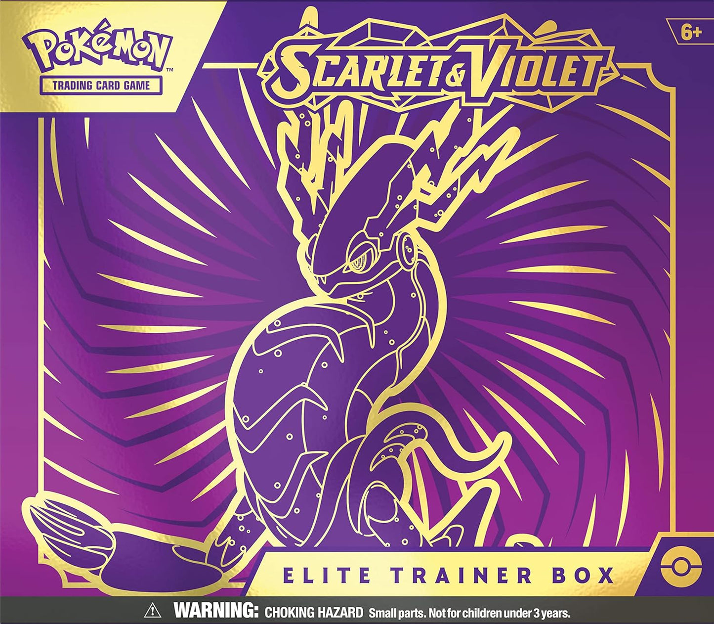 Pokémon TCG: Scarlet & Violet Elite Trainer Box  Miraidon Purple