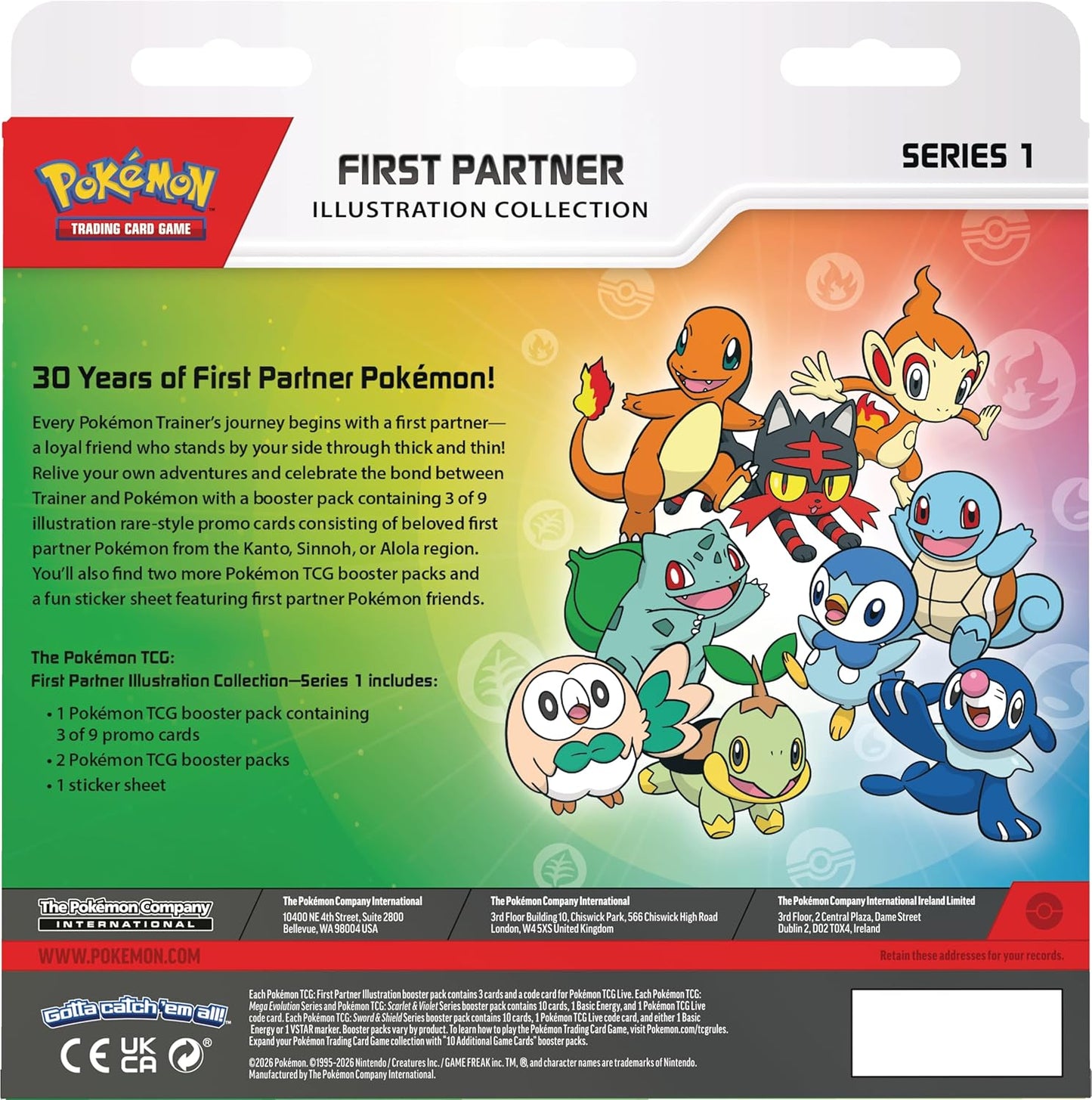 Pokémon TCG: First Partner Illustration Collection Series 1