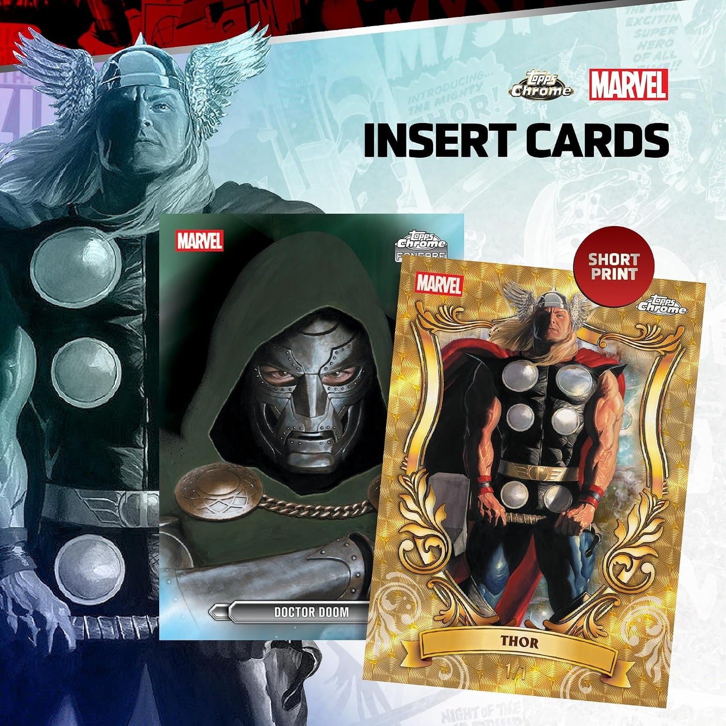 Topps TCG: 2026 Chrome Marvel Comics Value Box