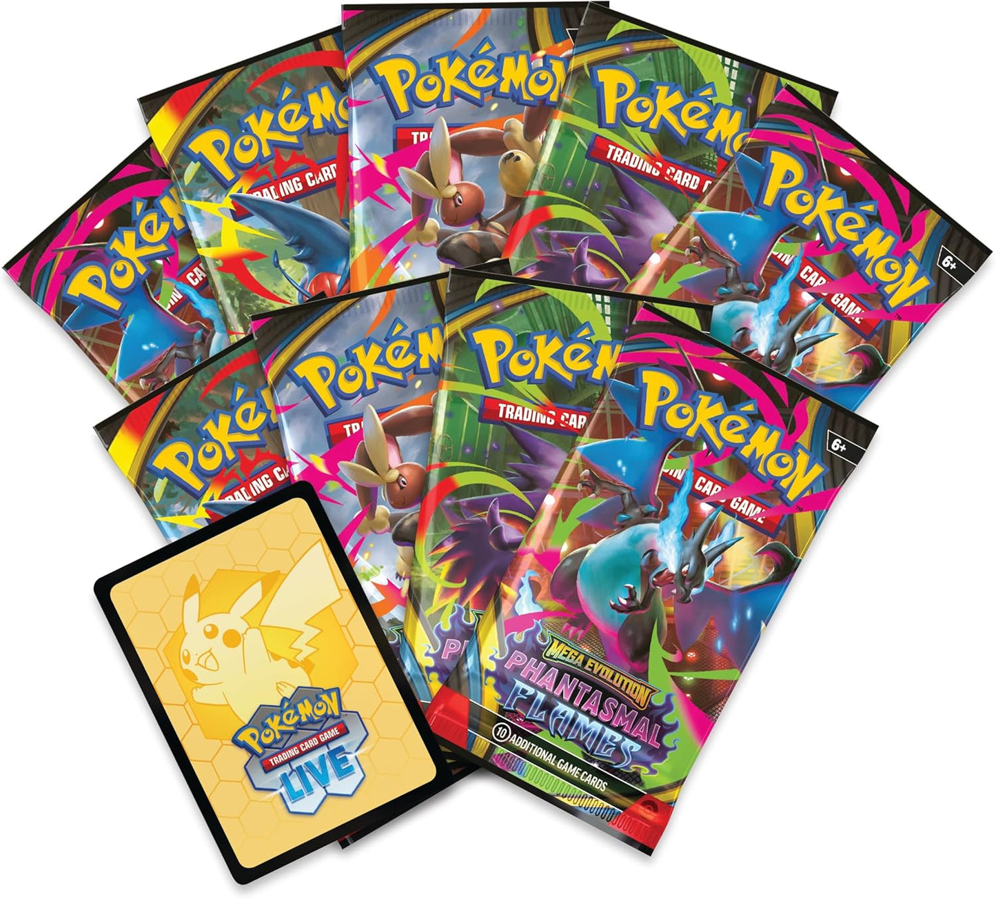 Pokémon TCG: Mega Evolution Phantasmal Flames Elite Trainer Box