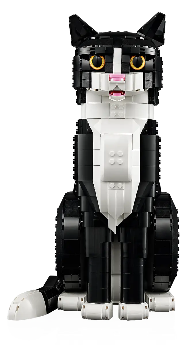 LEGO 21349 Ideas Tuxedo Cat image 3