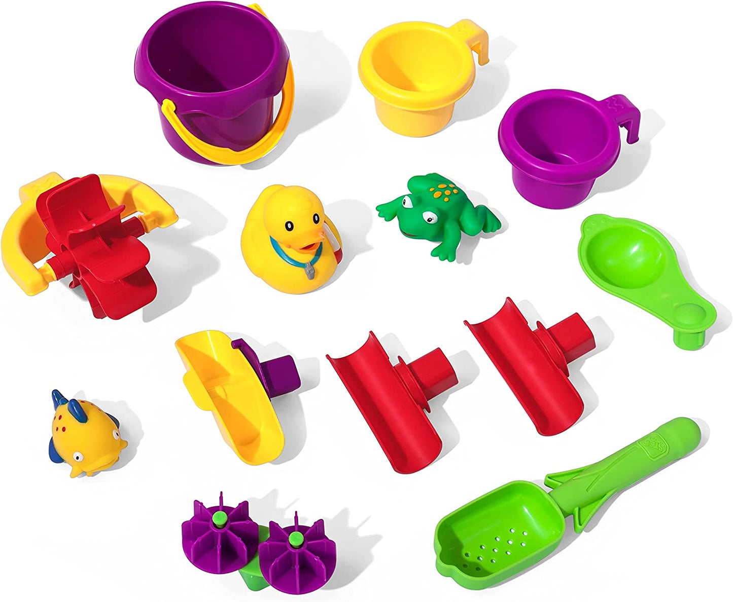 Step2 Rain Showers Splash Pond Water Table | Kids Water Play Table with 13Pc set image 2