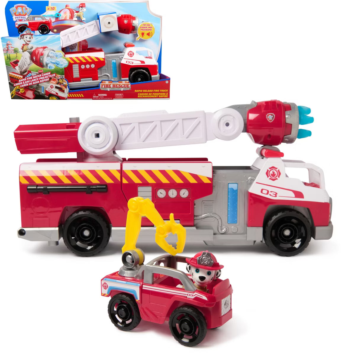 Paw Patrol Fire Rescue Deluxe FireTruck image 0