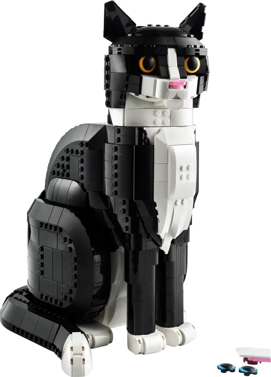 LEGO 21349 Ideas Tuxedo Cat image 0