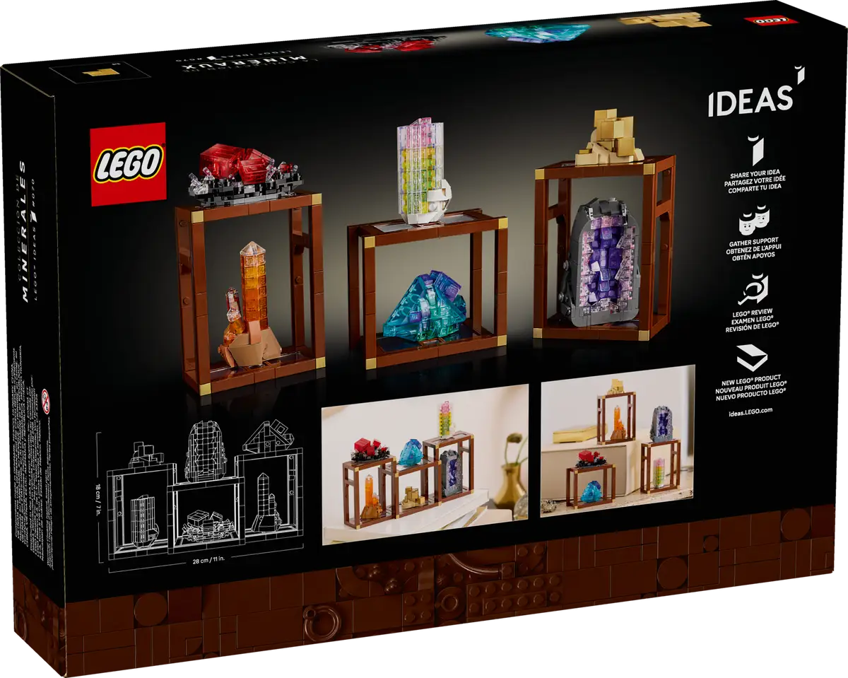 LEGO 21362 IDEAS Mineral Collection image 2