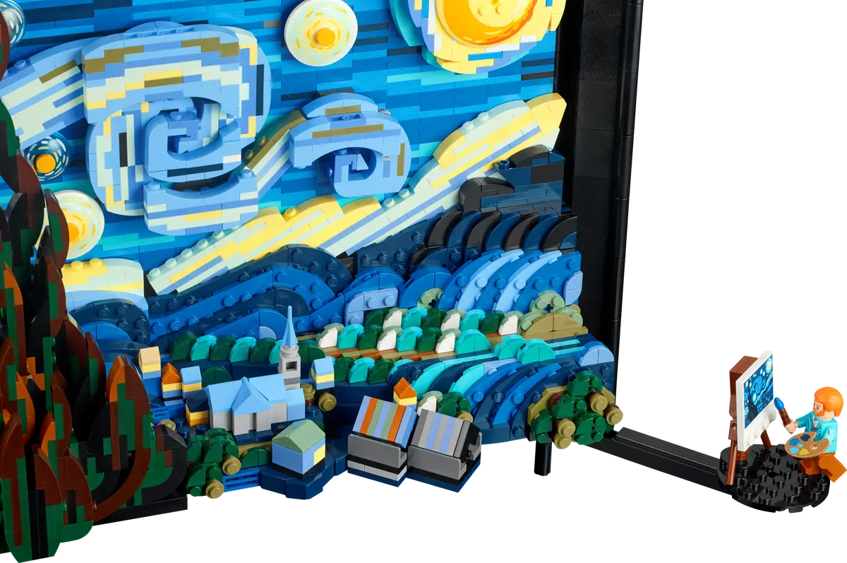 LEGO 21333 Ideas Vincent van Gogh - The Starry Night image 3