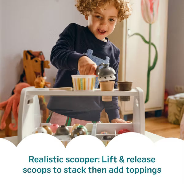 Melissa & Doug Wooden Scoop & Serve Ice Cream Counter image 5