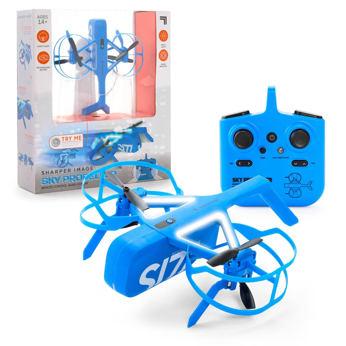 Sharper Image Sky Propeller Remote Control Quad Copter Drone image 0
