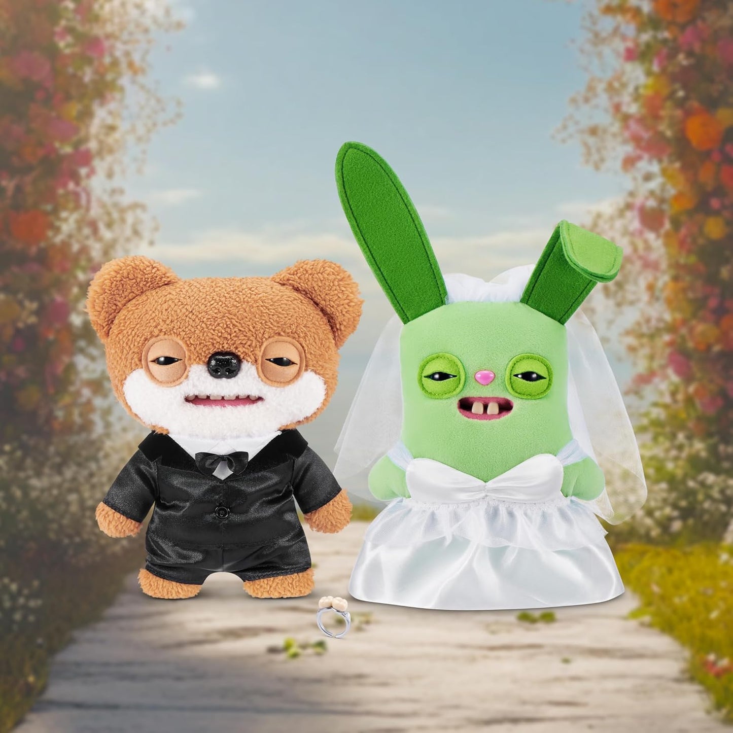 Zuru Fuggler Wedding Day Plush Set image 2