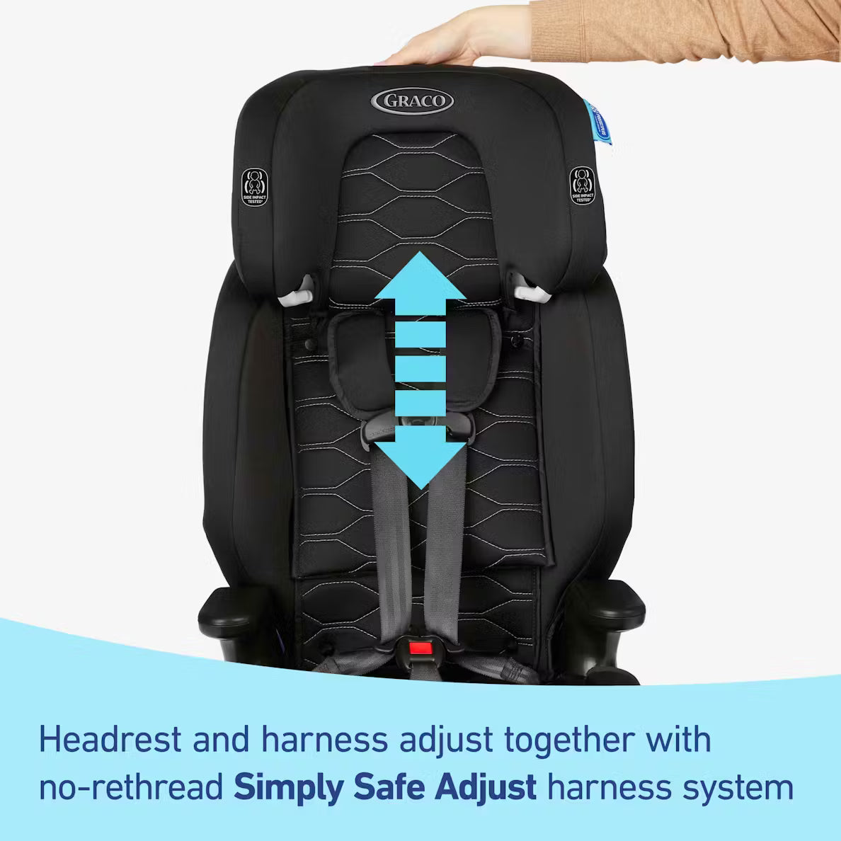 Graco Nautilus 2.0 LX 3-in-1 Harness Booster Car Seat image 2