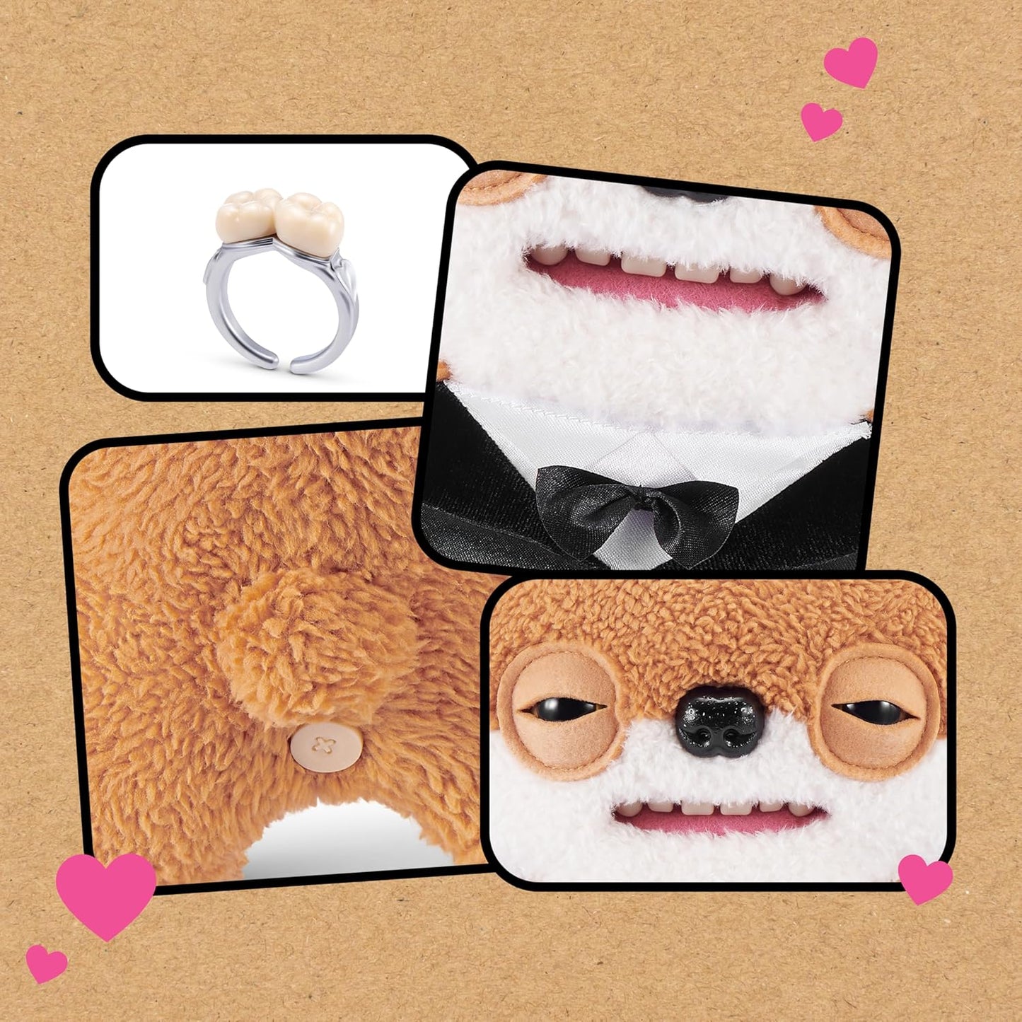 Zuru Fuggler Wedding Day Plush Set image 4