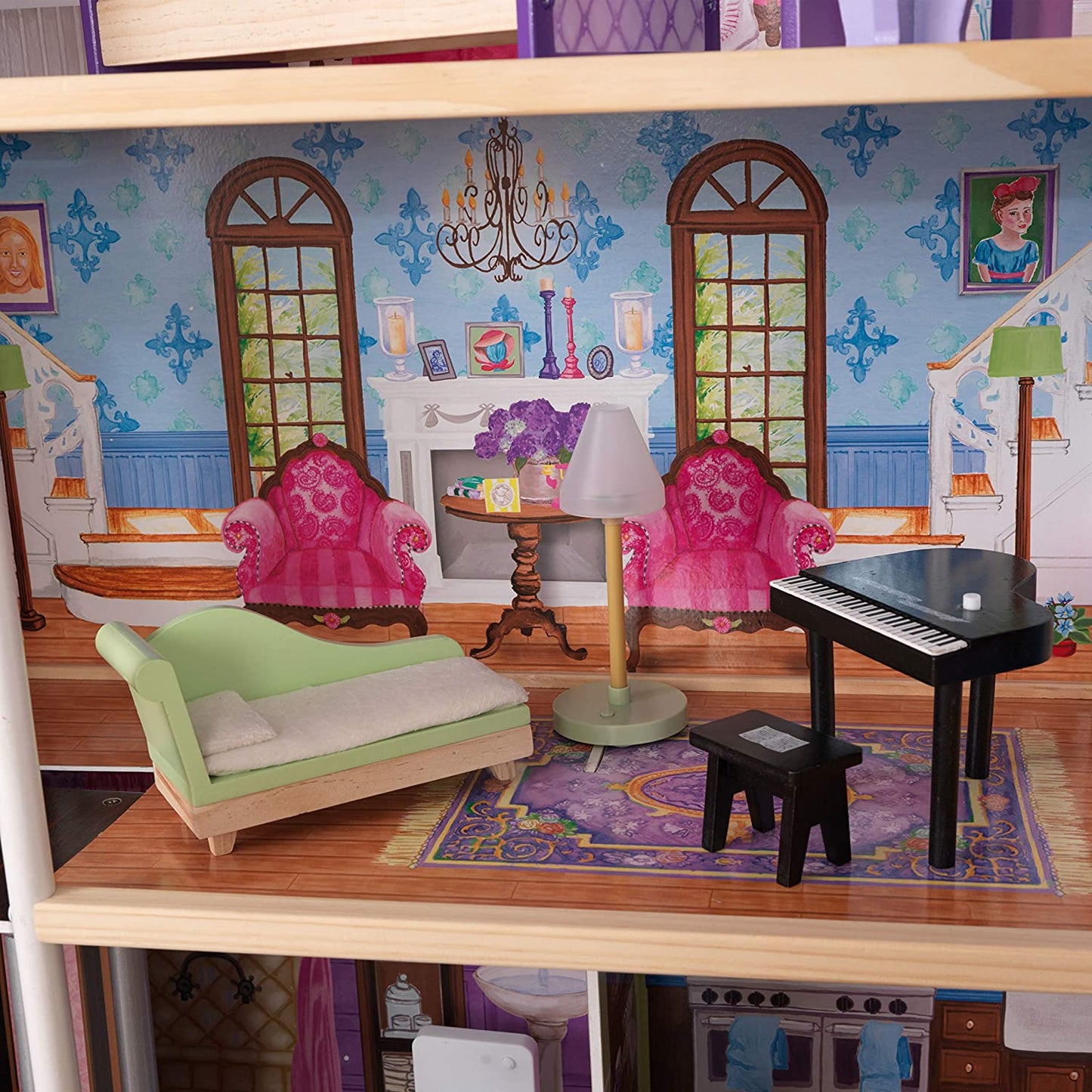 KidKraft My Dreamy Wooden Dollhouse image 8