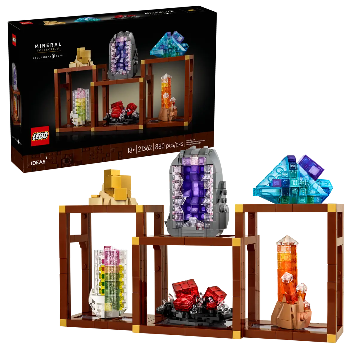 LEGO 21362 IDEAS Mineral Collection image 0