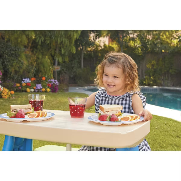 Little Tikes Easy Store Jr. Play Table with Umbrella image 2