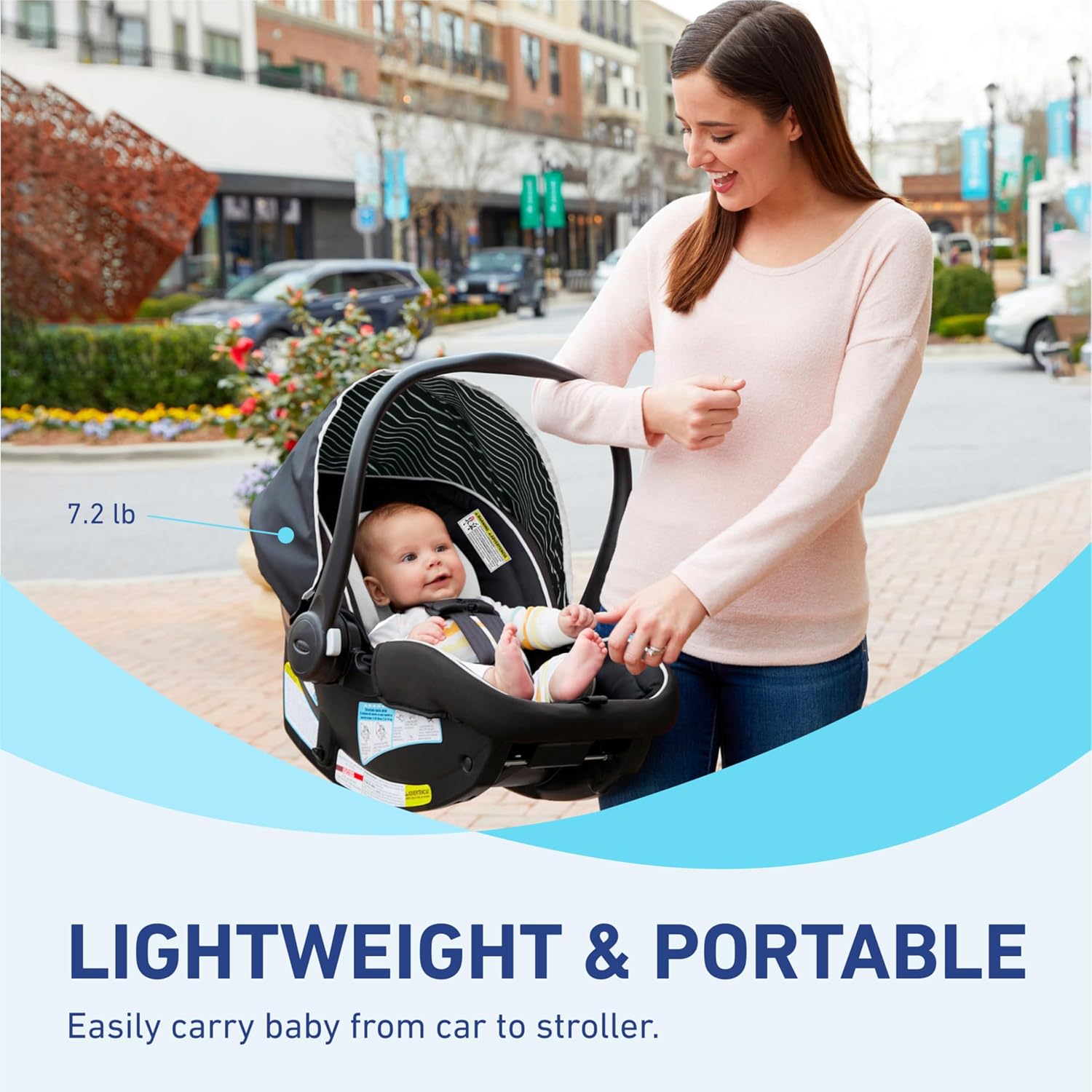 Graco SnugRide 35 Lite LX Infant Car Seat image 5