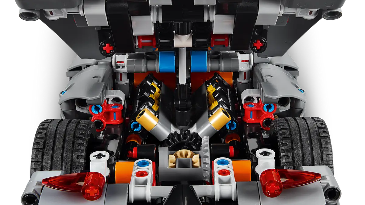 LEGO 42173 Technic Koenigsegg Jesko Absolut Grey Hypercar image 6
