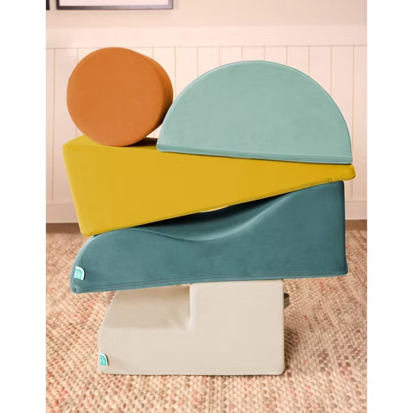 B. Toys Foam Building Shapes for Indoor Play Soft Play Equipment - 5pc image 5