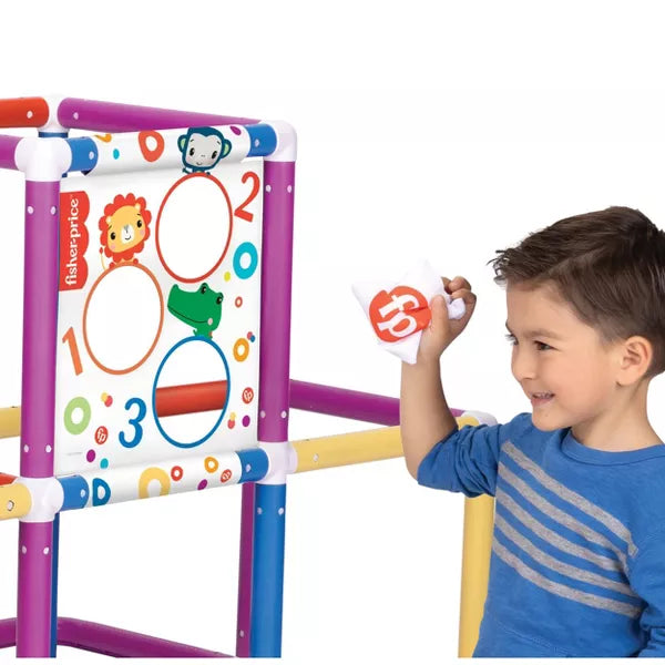 Fisher-Price Climbing Jungle Gym Play Set with Toss Game image 5