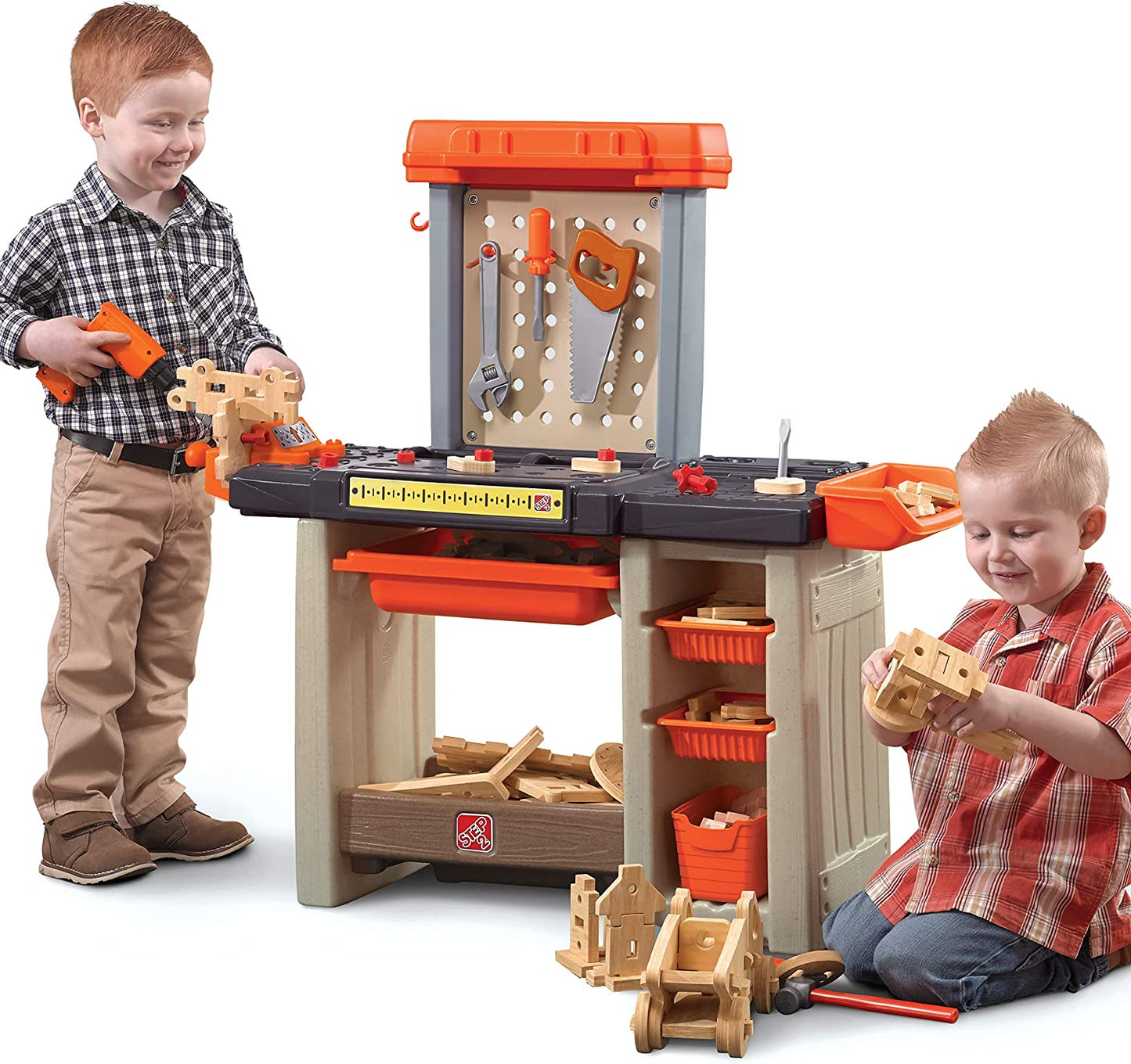 Step2 Handyman Kids Workbench – Includes 30+ Toy image 1