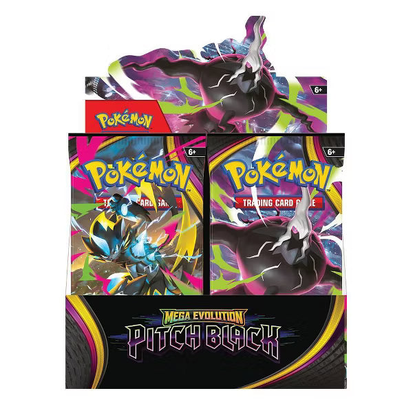 Pokémon TCG: Mega Evolution Pitch Black Booster Display