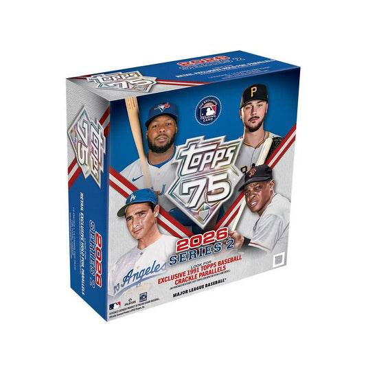 Topps 2026 MLB Series 2 Baseball Trading Card Mega Box