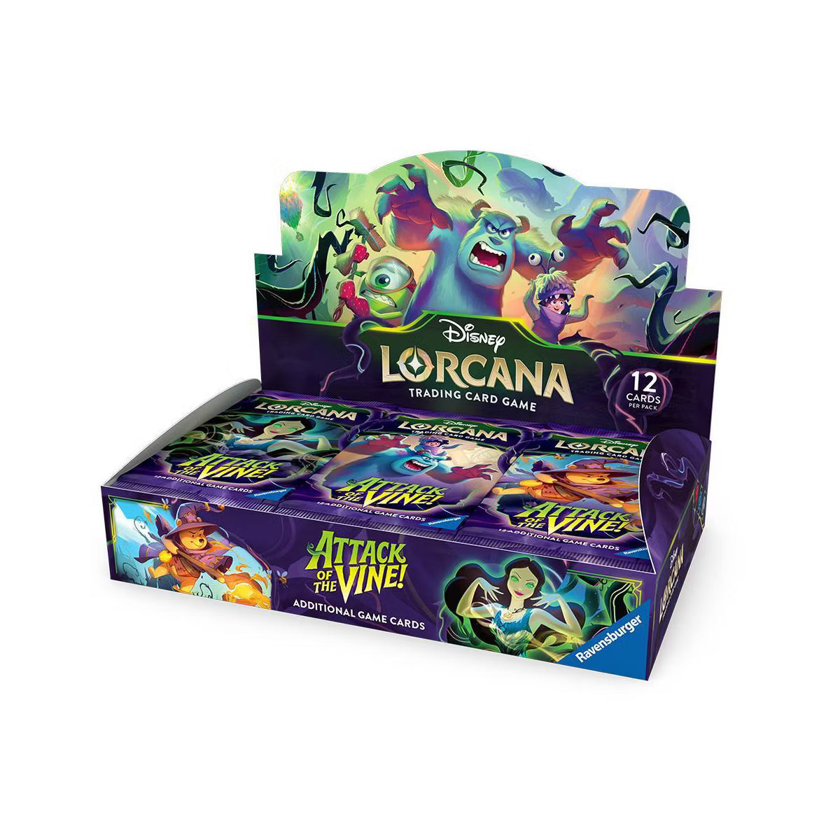 Disney Lorcana TCG: Attack of The Vine! Booster Display