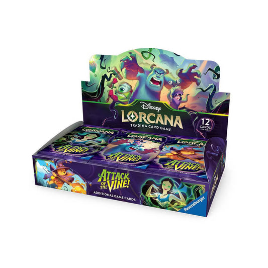 Disney Lorcana TCG: Attack of The Vine! Booster Display