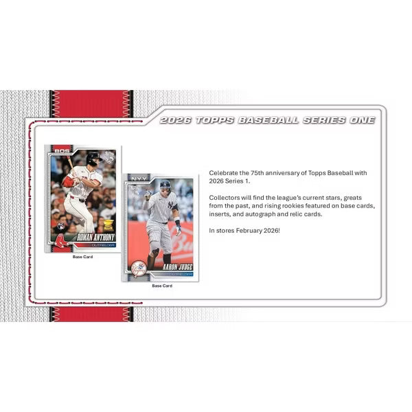 Topps 2026 Topps Baseball Series 1 Value Blaster Box