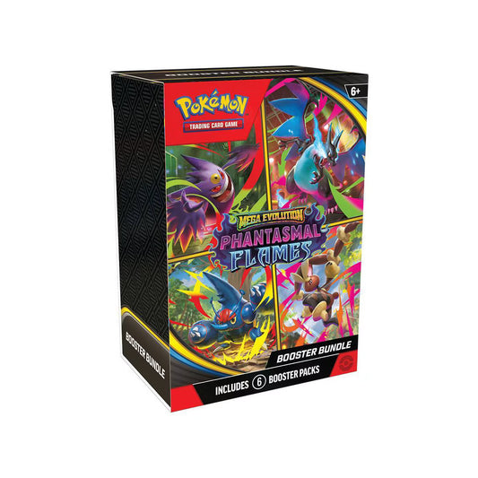 Pokémon TCG: Mega Evolution Phantasmal Flames Booster Bundle