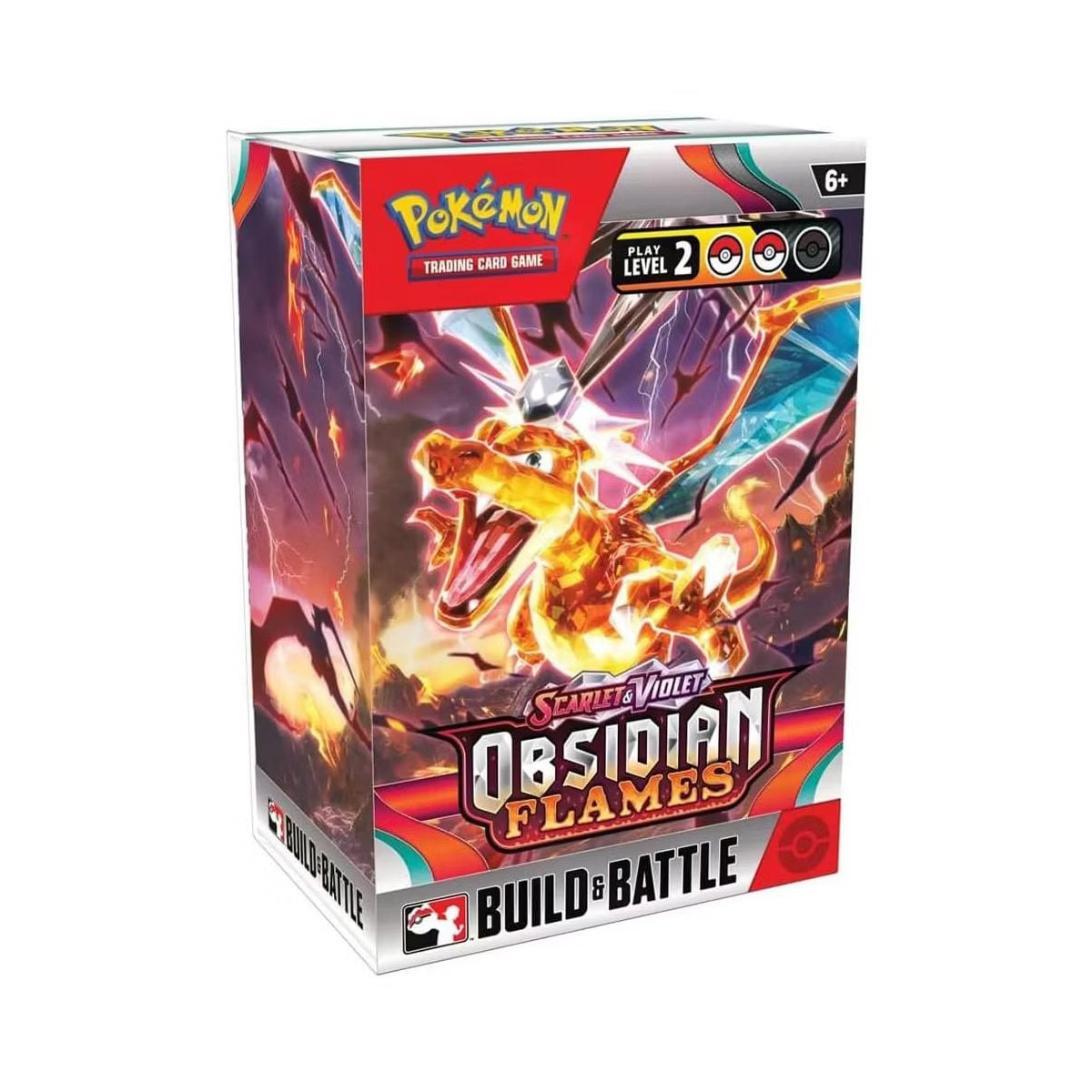 Pokémon TCG: SV3 Scarlet & Violet Obsidian Flames Build & Battle Box