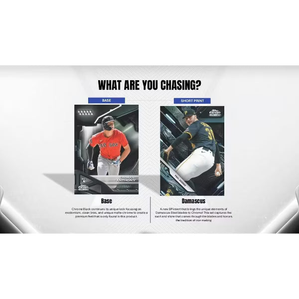 Topps 2026 Chrome Black Baseball Hobby Box