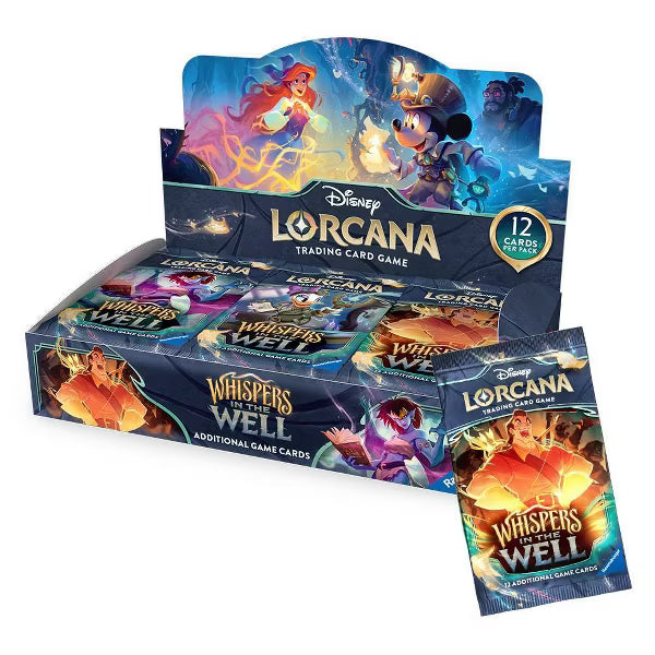 Disney Lorcana TCG: Whisper In The Well- Booster Display