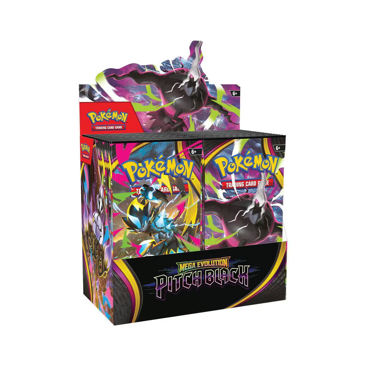 Pokémon TCG: Mega Evolution Pitch Black Booster Display