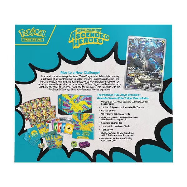 Pokémon TCG: Mega Evolution Ascended Heroes Elite Trainer Box